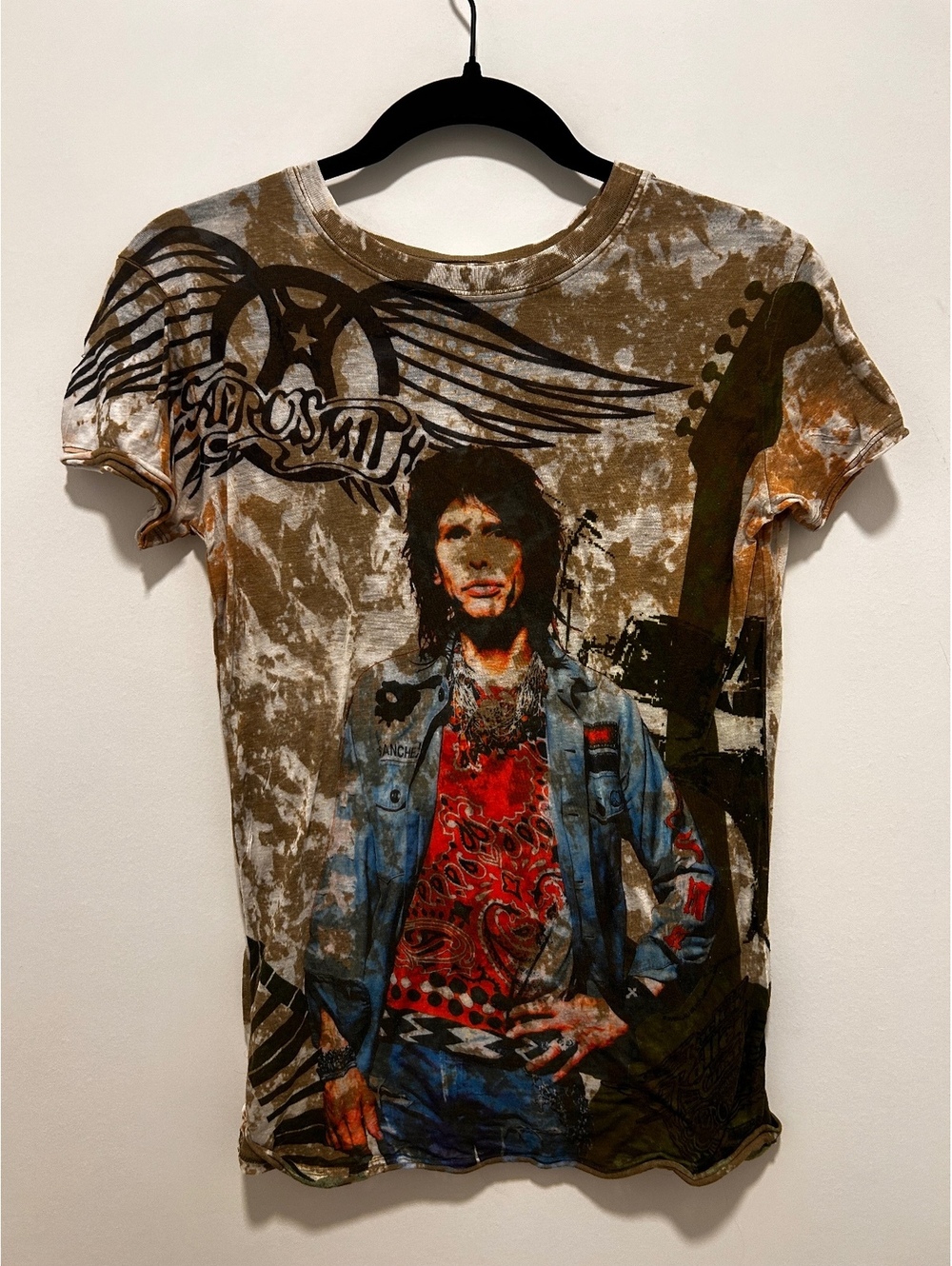Aerosmith Graphic Band T-Shirt Large Made in Peru